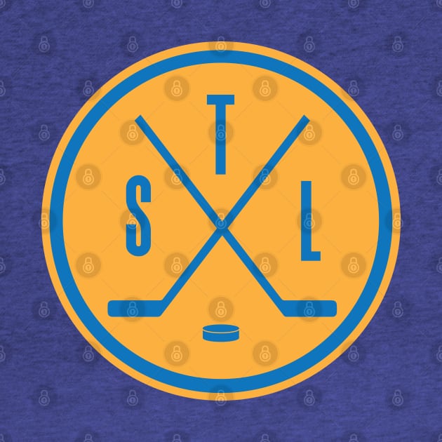 STL Hockey Yellow by Americo Creative